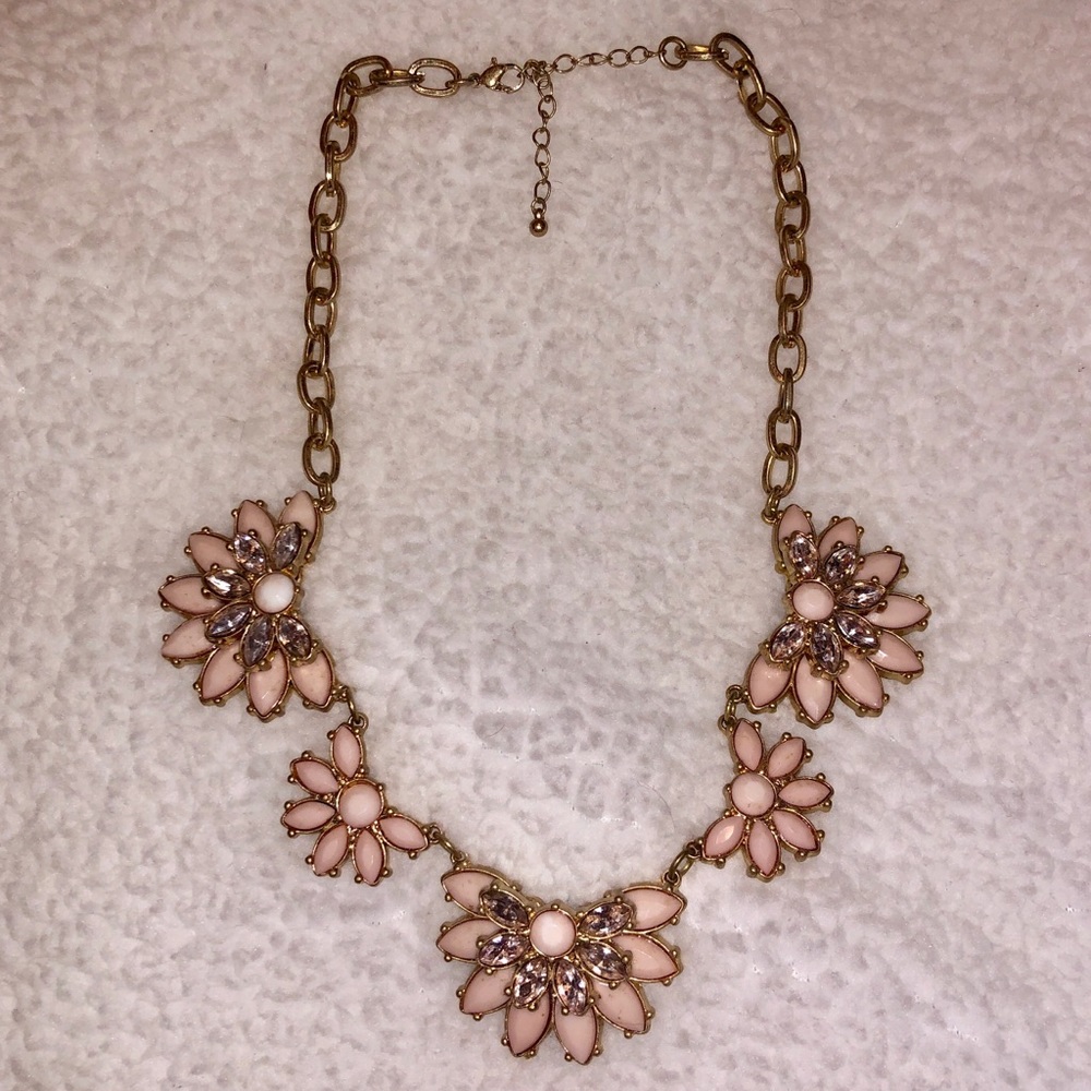 Baby Pink Statement Necklace
